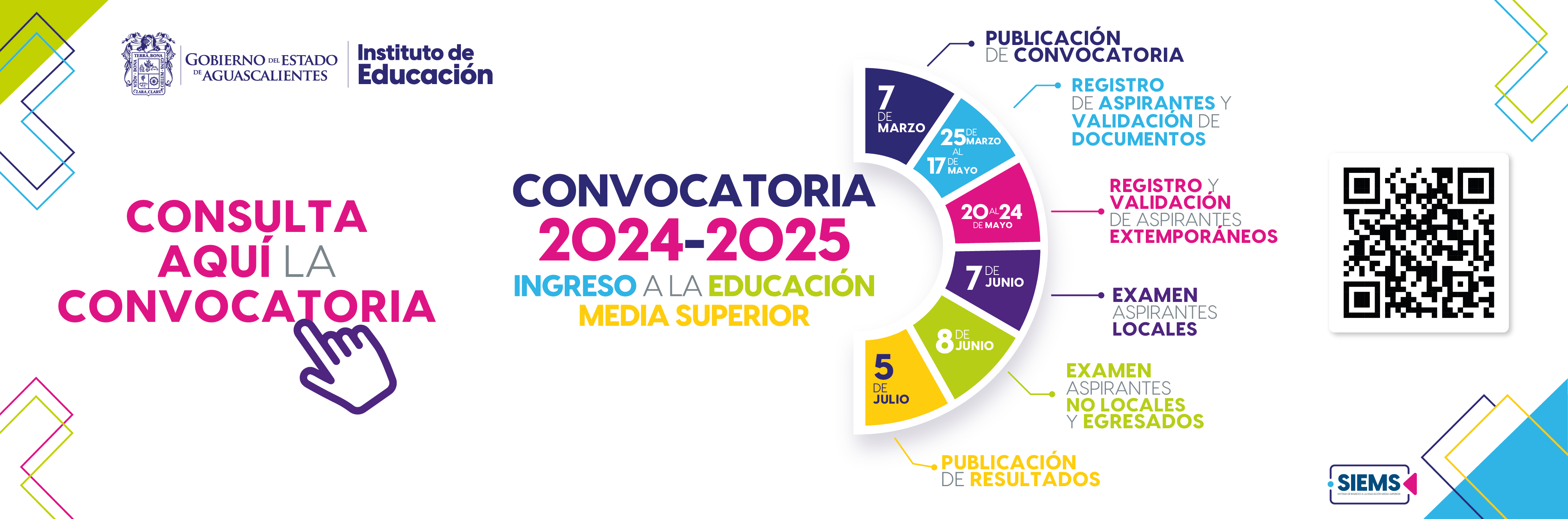 CONVOCATORIA 2023 - 2024 INGRESO A LA EDUCACIÓN MEDIA SUPERIOR